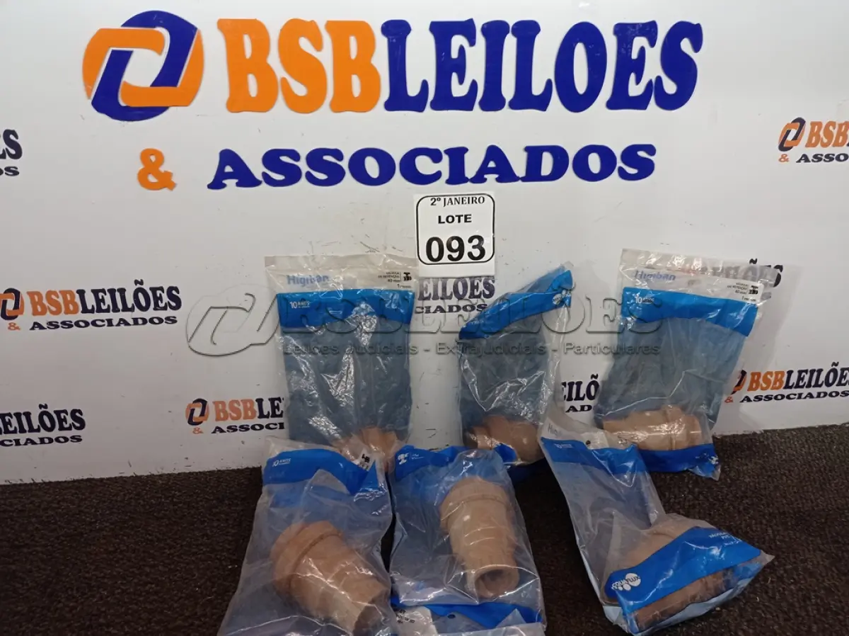 LOTE 093 - 06 VÁLVULAS DE EXTENSÃO 40 MM MARCA HIGIBAN (NOVO). (NO ESTADO) ATENÇÃO! FAZER A VISITAÇÃO ANTES DE ARREMATAR, NÃO SABEMOS SE FUNCIONA. LEILÃO NÃO TEM GARANTIA E NEM DEVOLUÇÃO, SUJEITO A POSSÍVEIS AVARIAS VISÍVEIS/OCULTAS E/OU AUSÊNCIA DE COMPONENTES.