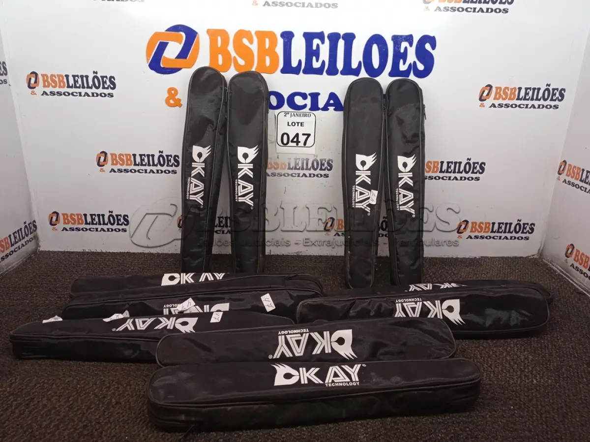 LOTE 047 - 10 DETECTORES DE METAIS KAY. (NO ESTADO) ATENÇÃO! FAZER A VISITAÇÃO ANTES DE ARREMATAR, NÃO SABEMOS SE FUNCIONA. LEILÃO NÃO TEM GARANTIA E NEM DEVOLUÇÃO, SUJEITO A POSSÍVEIS AVARIAS VISÍVEIS/OCULTAS E/OU AUSÊNCIA DE COMPONENTES.