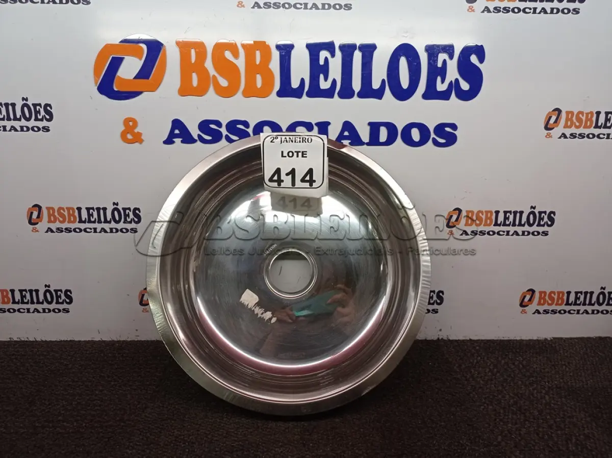 LOTE 414 - 01 CUBA INOX N38 ACO 430 38X12 FABRINOX(NOVO). (NO ESTADO) ATENÇÃO! FAZER A VISITAÇÃO ANTES DE ARREMATAR, NÃO SABEMOS SE FUNCIONA. LEILÃO NÃO TEM GARANTIA E NEM DEVOLUÇÃO, SUJEITO A POSSÍVEIS AVARIAS VISÍVEIS/OCULTAS E/OU AUSÊNCIA DE COMPONENTES.
