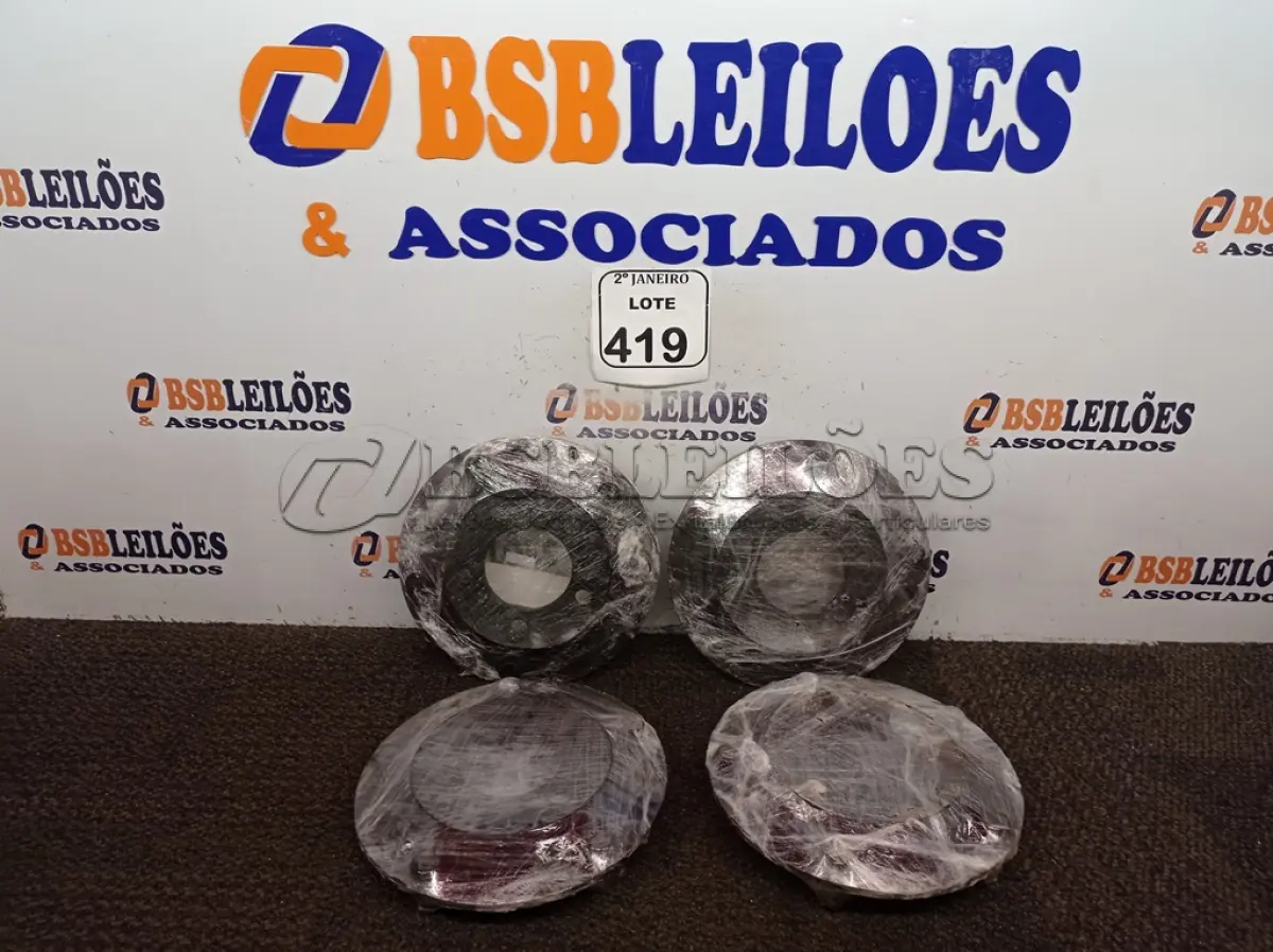 LOTE 419 - 04 ESPAÇADORES PARA RODA DO FUSCA. (NO ESTADO) ATENÇÃO! FAZER A VISITAÇÃO ANTES DE ARREMATAR, NÃO SABEMOS SE FUNCIONA. LEILÃO NÃO TEM GARANTIA E NEM DEVOLUÇÃO, SUJEITO A POSSÍVEIS AVARIAS VISÍVEIS/OCULTAS E/OU AUSÊNCIA DE COMPONENTES.
