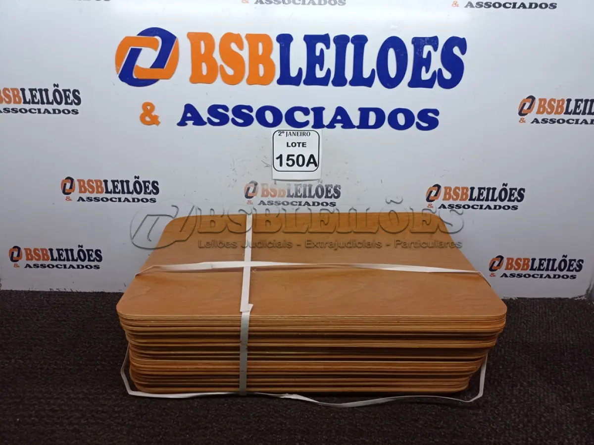 LOTE 150 - 10 TÁBUAS EMBALADAS SEM USO (NO ESTADO) ATENÇÃO! FAZER A VISITAÇÃO ANTES DE ARREMATAR, NÃO SABEMOS SE FUNCIONA. LEILÃO NÃO TEM GARANTIA E NEM DEVOLUÇÃO, SUJEITO A POSSÍVEIS AVARIAS VISÍVEIS/OCULTAS E/OU AUSÊNCIA DE COMPONENTES.