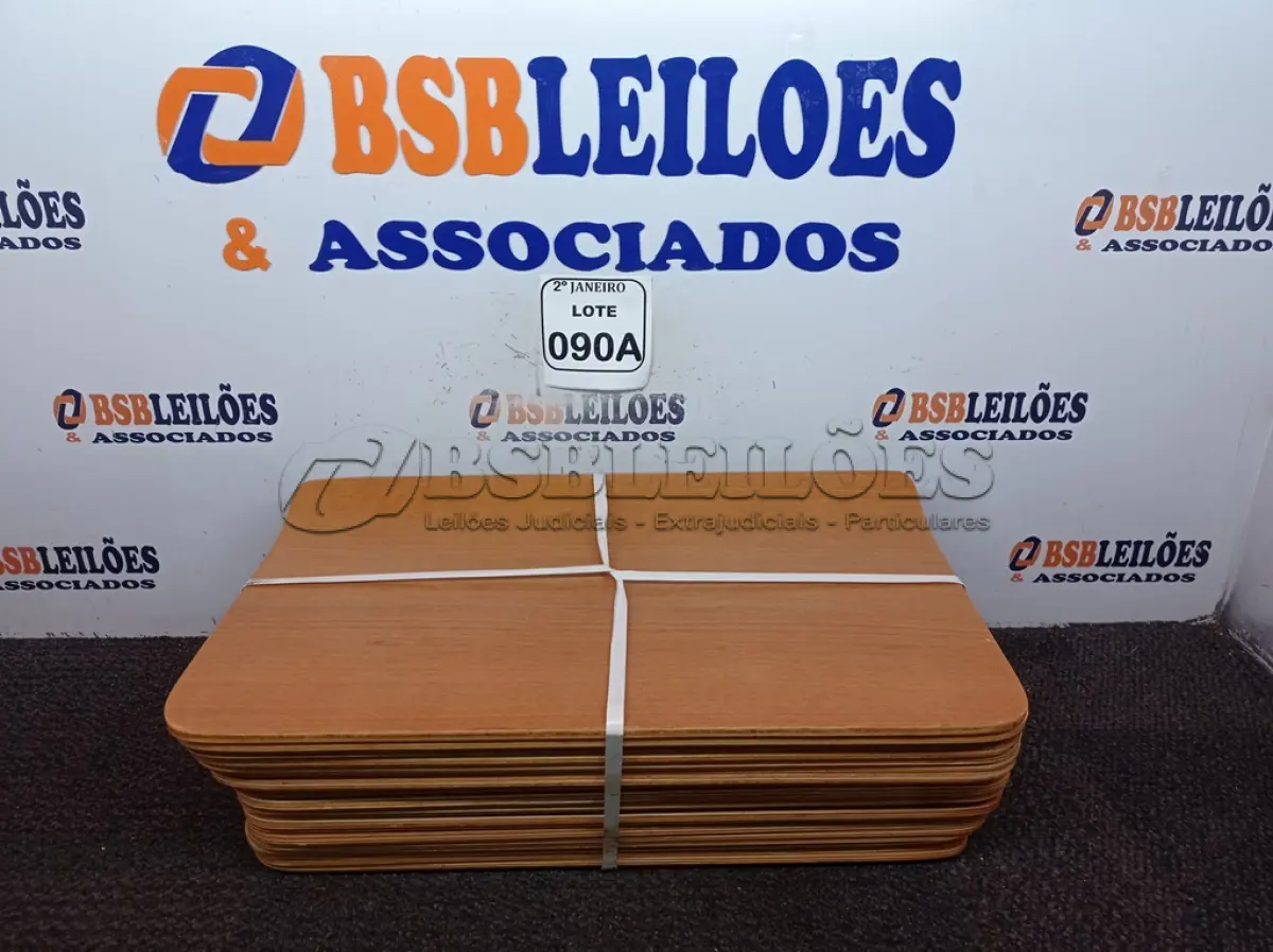 LOTE 090 - 10 TÁBUAS EMBALADAS SEM USO (NO ESTADO) ATENÇÃO! FAZER A VISITAÇÃO ANTES DE ARREMATAR, NÃO SABEMOS SE FUNCIONA. LEILÃO NÃO TEM GARANTIA E NEM DEVOLUÇÃO, SUJEITO A POSSÍVEIS AVARIAS VISÍVEIS/OCULTAS E/OU AUSÊNCIA DE COMPONENTES.