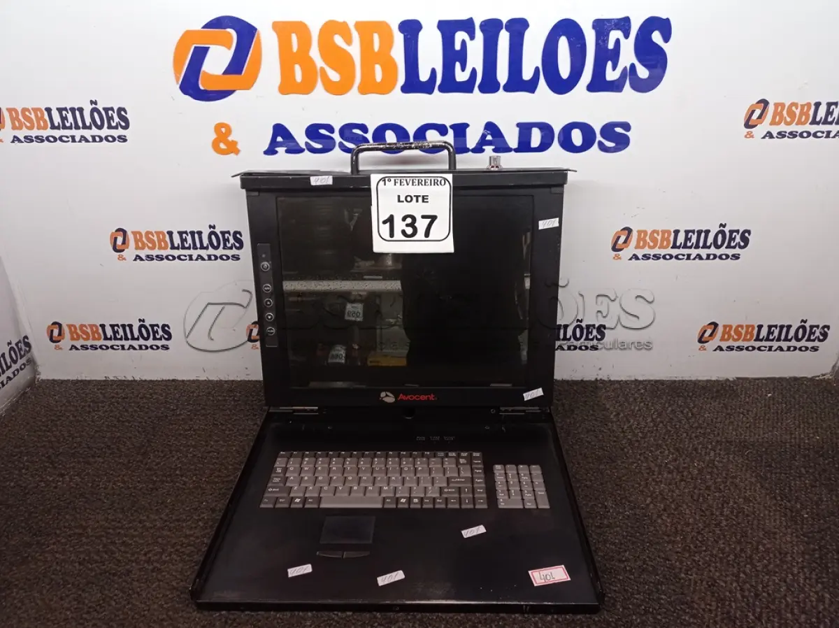 LOTE 137 - 01 COMPUTADOR PARA SERVIDOR MARCA AVOCENT. (NO ESTADO) ATENÇÃO! FAZER A VISITAÇÃO ANTES DE ARREMATAR, NÃO SABEMOS SE FUNCIONA. LEILÃO NÃO TEM GARANTIA E NEM DEVOLUÇÃO, SUJEITO A POSSÍVEIS AVARIAS VISÍVEIS/OCULTAS E/OU AUSÊNCIA DE COMPONENTES.