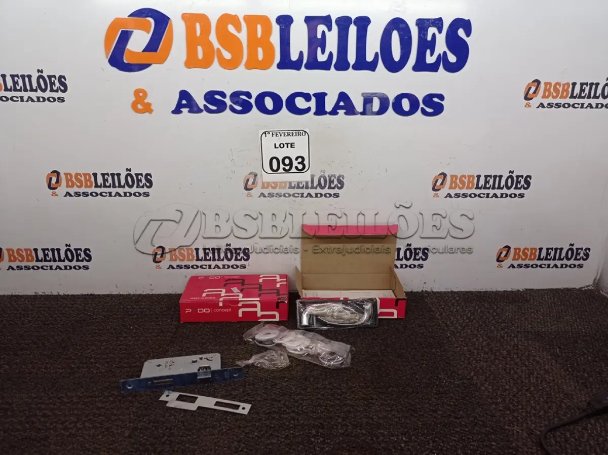 LOTE 093 - 02 FECHADURAS MARCA PADO. (NOVO)(NO ESTADO) ATENÇÃO! FAZER A VISITAÇÃO ANTES DE ARREMATAR, NÃO SABEMOS SE FUNCIONA. LEILÃO NÃO TEM GARANTIA E NEM DEVOLUÇÃO, SUJEITO A POSSÍVEIS AVARIAS VISÍVEIS/OCULTAS E/OU AUSÊNCIA DE COMPONENTES.