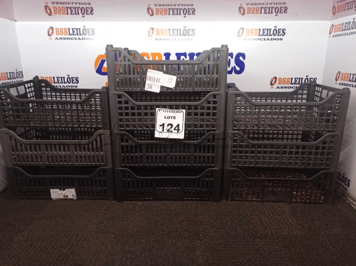 LOTE 124 - 10 CESTAS ORGANIZADORAS PARA MERCADO. (NO ESTADO) ATENÇÃO! FAZER A VISITAÇÃO ANTES DE ARREMATAR, NÃO SABEMOS SE FUNCIONA. LEILÃO NÃO TEM GARANTIA E NEM DEVOLUÇÃO, SUJEITO A POSSÍVEIS AVARIAS VISÍVEIS/OCULTAS E/OU AUSÊNCIA DE COMPONENTES.