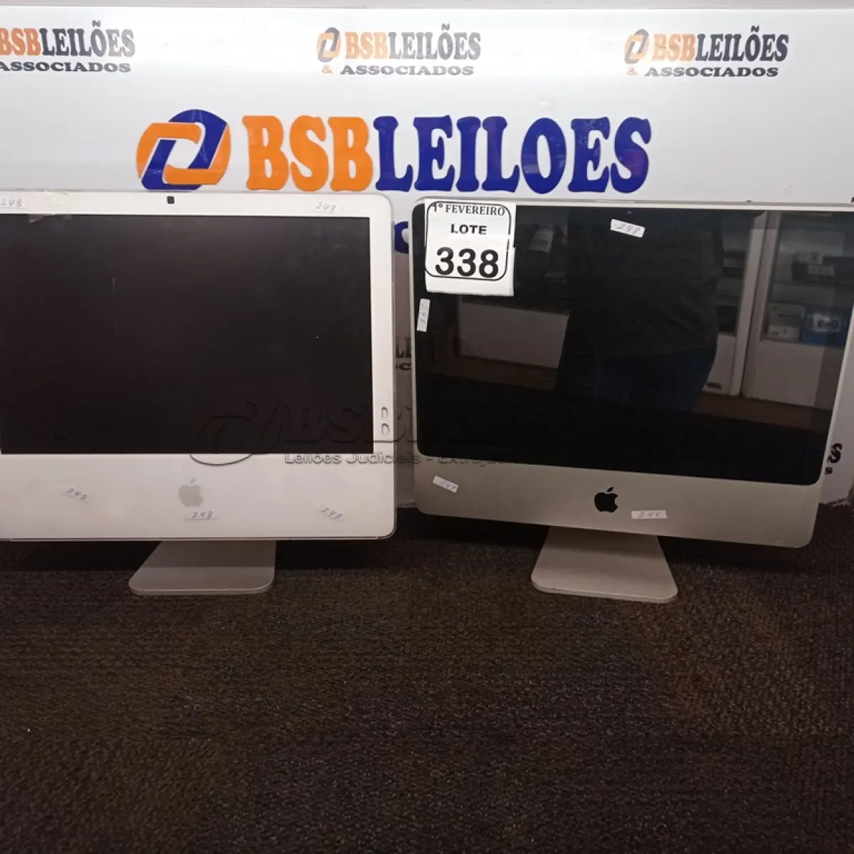 LOTE 338 - 02 IMAC’S PARA RETIRADA DE PEÇAS. (NO ESTADO) ATENÇÃO! FAZER A VISITAÇÃO ANTES DE ARREMATAR, NÃO SABEMOS SE FUNCIONA. LEILÃO NÃO TEM GARANTIA E NEM DEVOLUÇÃO, SUJEITO A POSSÍVEIS AVARIAS VISÍVEIS/OCULTAS E/OU AUSÊNCIA DE COMPONENTES.