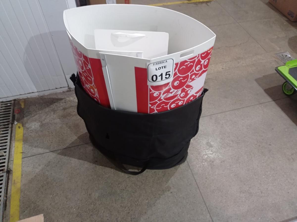01 MOSTRUÁRIO PARA VENDA. (NO ESTADO) ATENÇÃO! FAZER A VISITAÇÃO ANTES DE ARREMATAR, NÃO SABEMOS SE FUNCIONA. LEILÃO NÃO TEM GARANTIA E NEM DEVOLUÇÃO, SUJEITO A POSSÍVEIS AVARIAS VISÍVEIS/OCULTAS E/OU AUSÊNCIA DE COMPONENTES.