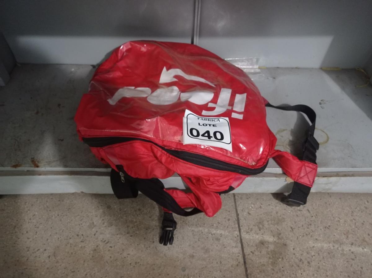 01 BOLSA DO IFOD SEM A CAIXA. (NO ESTADO) ATENÇÃO! FAZER A VISITAÇÃO ANTES DE ARREMATAR, NÃO SABEMOS SE FUNCIONA. LEILÃO NÃO TEM GARANTIA E NEM DEVOLUÇÃO, SUJEITO A POSSÍVEIS AVARIAS VISÍVEIS/OCULTAS E/OU AUSÊNCIA DE COMPONENTES.