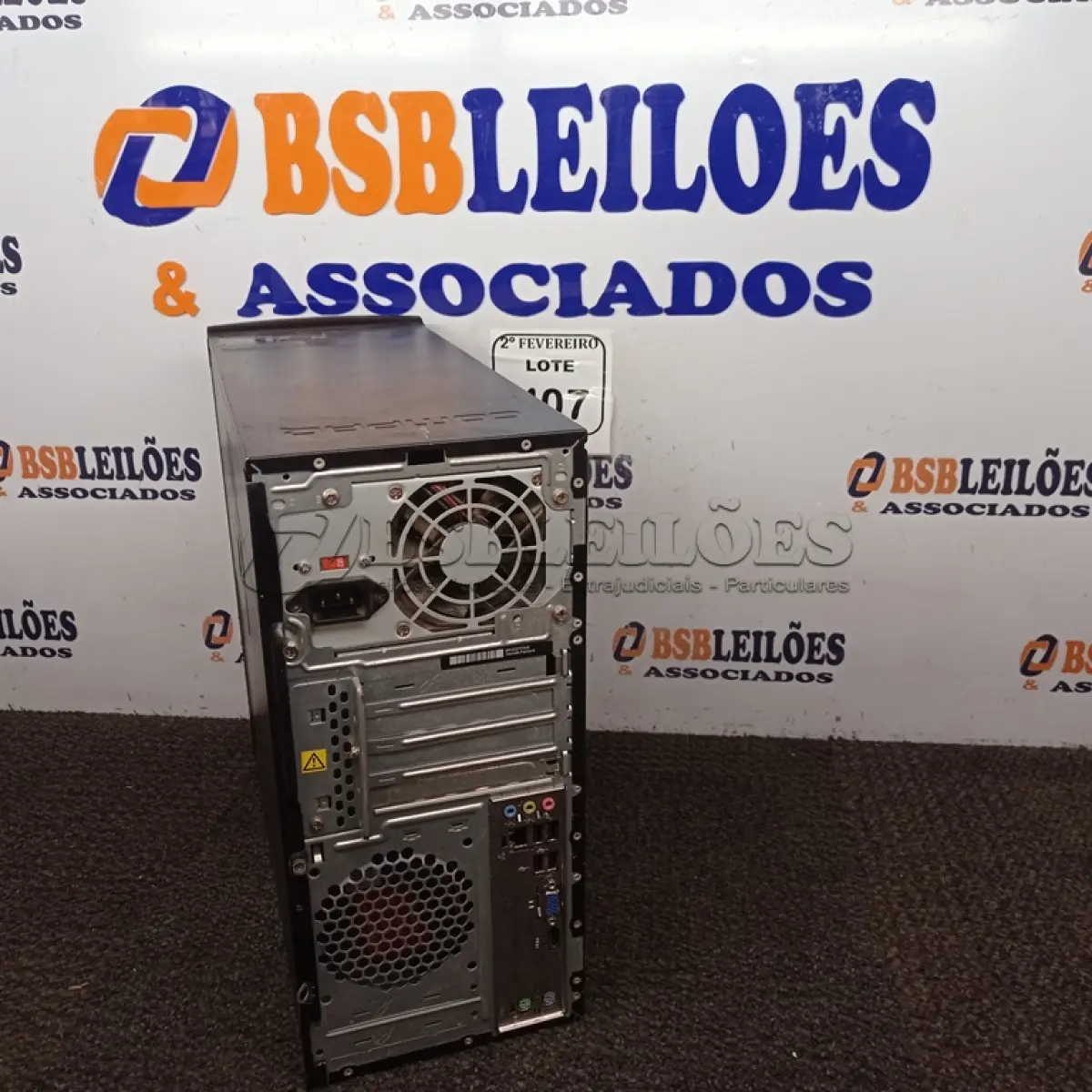 LOTE 407 - CPU 1155 DE 2º GERAÇÃO COM 4 GB E HD DE 320 GB WINDOWS 10. (NO ESTADO) ATENÇÃO! FAZER A VISITAÇÃO ANTES DE ARREMATAR, NÃO SABEMOS SE FUNCIONA. LEILÃO NÃO TEM GARANTIA E NEM DEVOLUÇÃO, SUJEITO A POSSÍVEIS AVARIAS VISÍVEIS/OCULTAS E/OU AUSÊNCIA DE COMPONENTES.