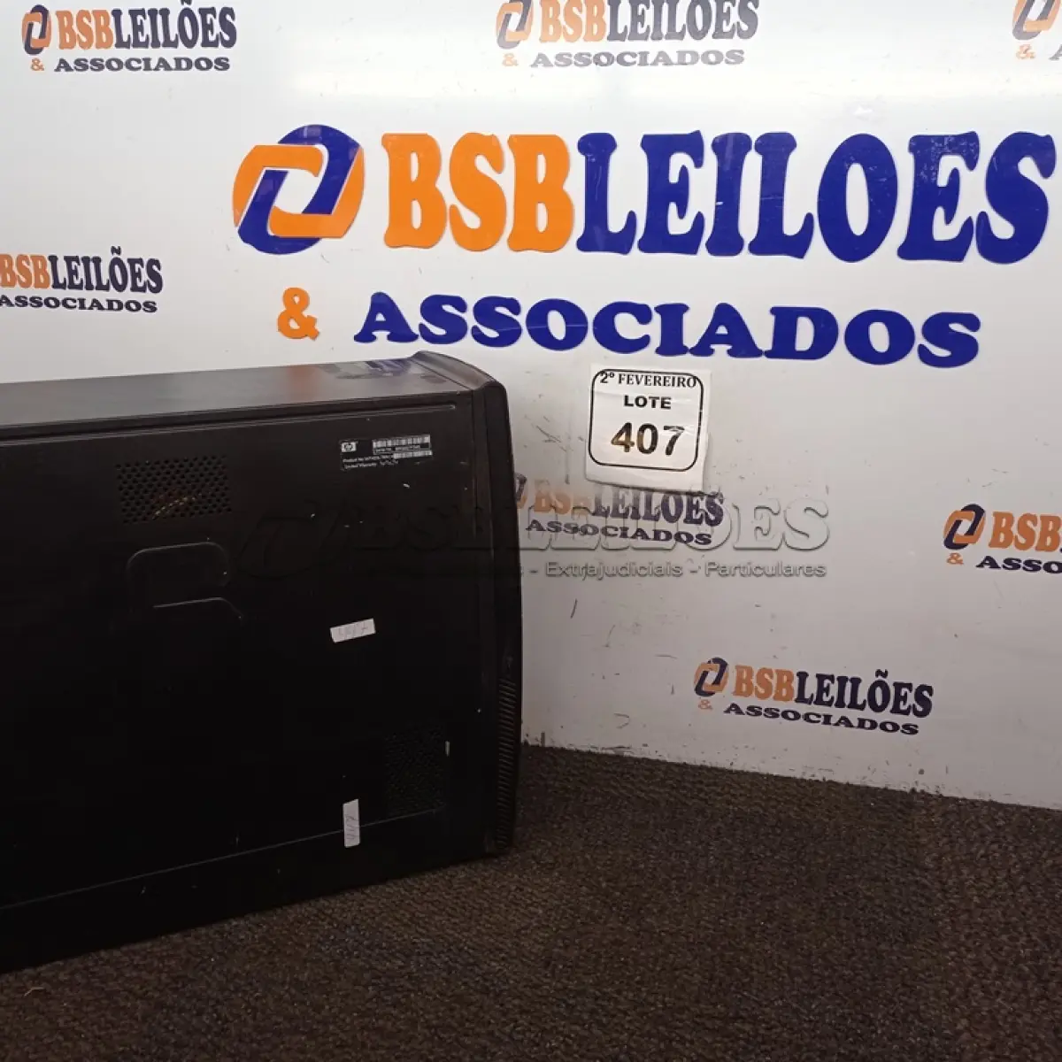 LOTE 407 - CPU 1155 DE 2º GERAÇÃO COM 4 GB E HD DE 320 GB WINDOWS 10. (NO ESTADO) ATENÇÃO! FAZER A VISITAÇÃO ANTES DE ARREMATAR, NÃO SABEMOS SE FUNCIONA. LEILÃO NÃO TEM GARANTIA E NEM DEVOLUÇÃO, SUJEITO A POSSÍVEIS AVARIAS VISÍVEIS/OCULTAS E/OU AUSÊNCIA DE COMPONENTES.