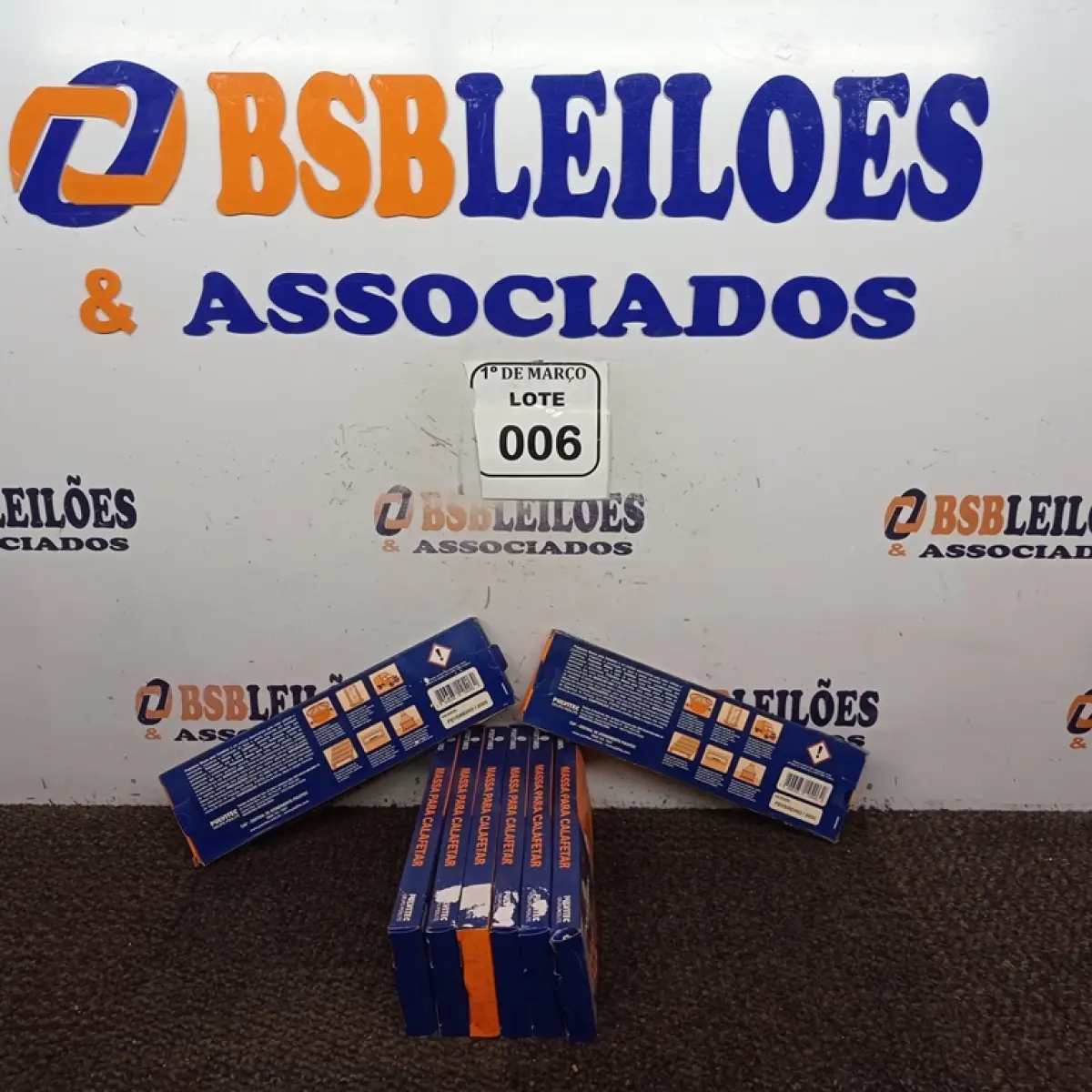08 MASSAS PARA CALAFETAR FILETES MARCA POLYTUBES. (NOVO) (NO ESTADO) ATENÇÃO! FAZER A VISITAÇÃO ANTES DE ARREMATAR, NÃO SABEMOS SE FUNCIONA. LEILÃO NÃO TEM GARANTIA E NEM DEVOLUÇÃO, SUJEITO A POSSÍVEIS AVARIAS VISÍVEIS/OCULTAS E/OU AUSÊNCIA DE COMPONENTES.