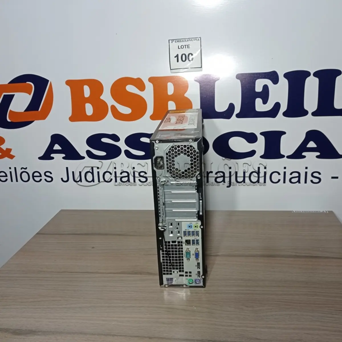 LOTE 100 - 01 CPU HP CORE I5 8GB - 851481 (NO ESTADO EM QUE SE ENCONTRA. SUJEITO A AVARIAS OCULTAS/VISÍVEIS.)
