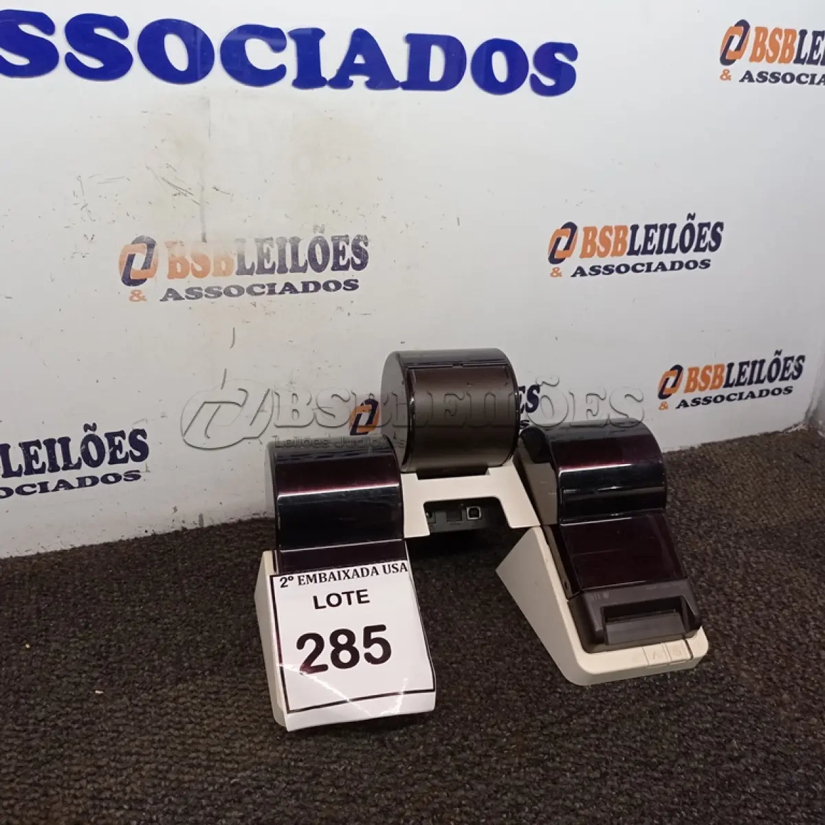 LOTE 285 - 03 IMPRESSORAS TÊRMICAS SLP620. (NO ESTADO EM QUE SE ENCONTRA. SUJEITO A AVARIAS OCULTAS/VISÍVEIS.)