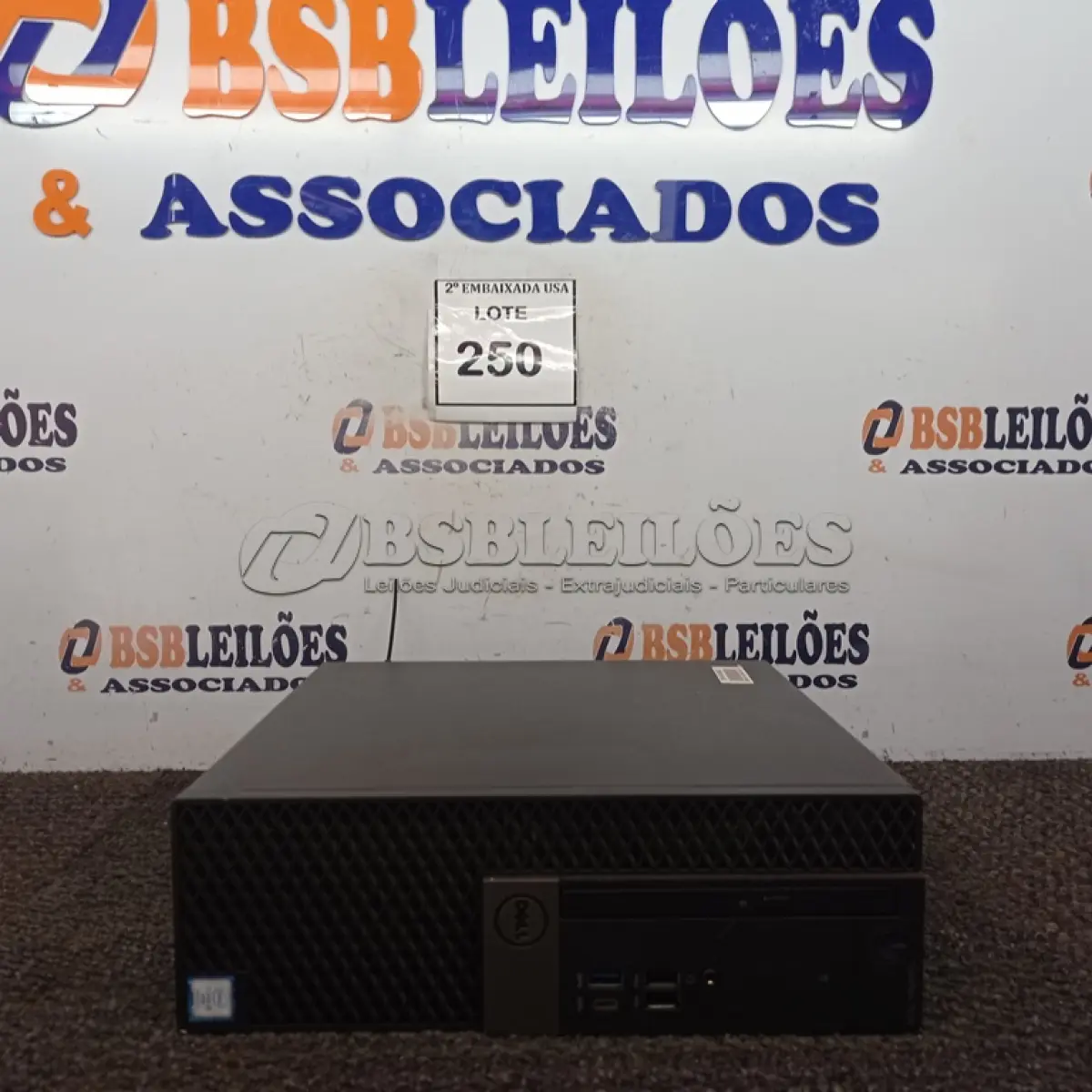 LOTE 250 - 01 CPU DELL CORE I5 8GB-  CD0001051942. (NO ESTADO EM QUE SE ENCONTRA. SUJEITO A AVARIAS OCULTAS/VISÍVEIS.)