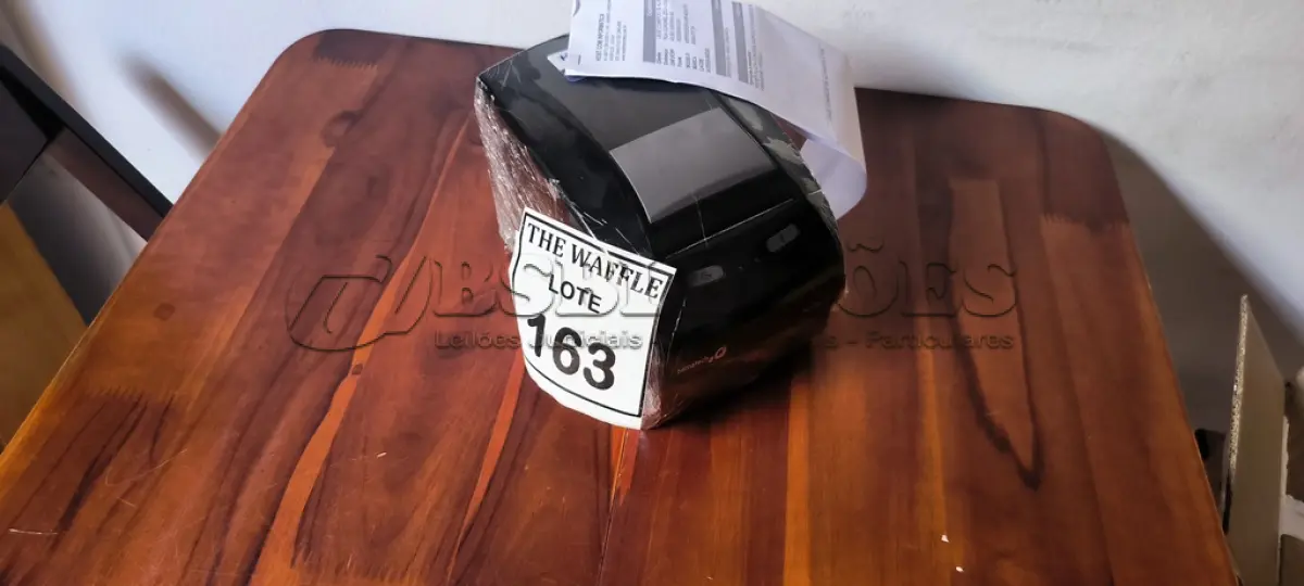 LOTE 163 - 01 IMPRESSORA TÉRMICA BEMATECH. (NO ESTADO) ATENÇÃO! FAZER A VISITAÇÃO ANTES DE ARREMATAR, NÃO SABEMOS SE FUNCIONA. LEILÃO NÃO TEM GARANTIA E NEM DEVOLUÇÃO, SUJEITO A POSSÍVEIS AVARIAS VISÍVEIS/OCULTAS E/OU AUSÊNCIA DE COMPONENTES.