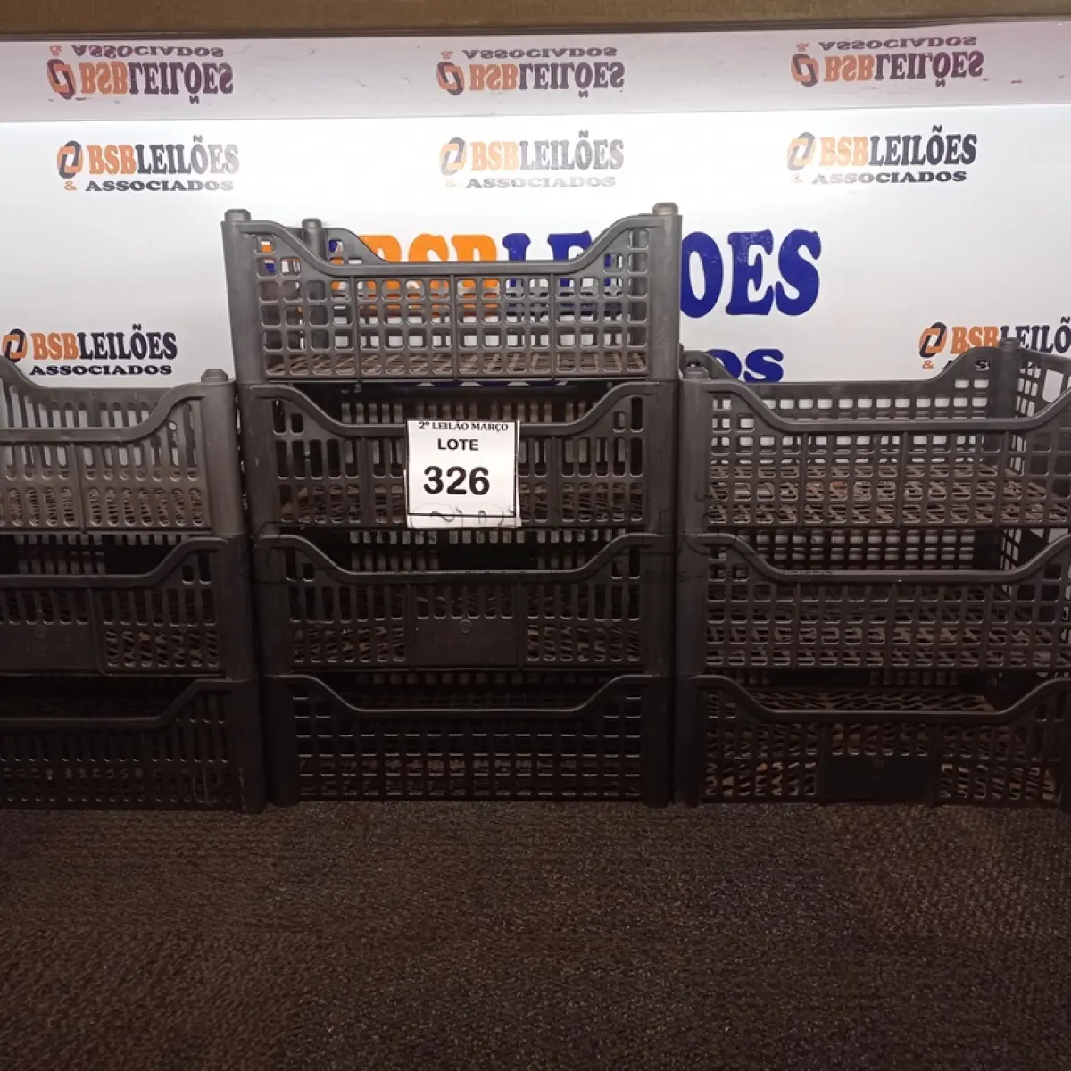 LOTE 326 - 10 CESTAS ORGANIZADORAS PARA MERCADO. (NO ESTADO) ATENÇÃO! FAZER A VISITAÇÃO ANTES DE ARREMATAR, NÃO SABEMOS SE FUNCIONA. LEILÃO NÃO TEM GARANTIA E NEM DEVOLUÇÃO, SUJEITO A POSSÍVEIS AVARIAS VISÍVEIS/OCULTAS E/OU AUSÊNCIA DE COMPONENTES.