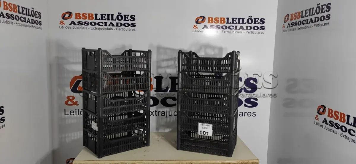 LOTE 001 - 10 CESTAS ORGANIZADORAS. (NO ESTADO) ATENÇÃO! FAZER A VISITAÇÃO ANTES DE ARREMATAR, NÃO SABEMOS SE FUNCIONA. LEILÃO NÃO TEM GARANTIA E NEM DEVOLUÇÃO, SUJEITO A POSSÍVEIS AVARIAS VISÍVEIS/OCULTAS E/OU AUSÊNCIA DE COMPONENTES.