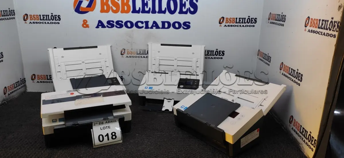 LOTE 018 - 04 SCANNER’S AVISION. (NO ESTADO) ATENÇÃO! FAZER A VISITAÇÃO ANTES DE ARREMATAR, NÃO SABEMOS SE FUNCIONA. LEILÃO NÃO TEM GARANTIA E NEM DEVOLUÇÃO, SUJEITO A POSSÍVEIS AVARIAS VISÍVEIS/OCULTAS E/OU AUSÊNCIA DE COMPONENTES.