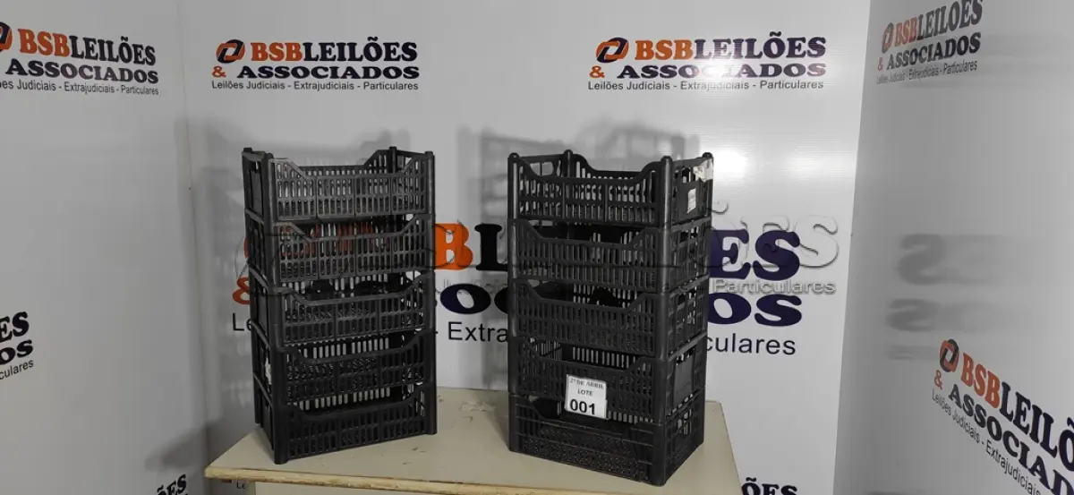 LOTE 001 - 10 CESTAS ORGANIZADORAS. (NO ESTADO) ATENÇÃO! FAZER A VISITAÇÃO ANTES DE ARREMATAR, NÃO SABEMOS SE FUNCIONA. LEILÃO NÃO TEM GARANTIA E NEM DEVOLUÇÃO, SUJEITO A POSSÍVEIS AVARIAS VISÍVEIS/OCULTAS E/OU AUSÊNCIA DE COMPONENTES.
