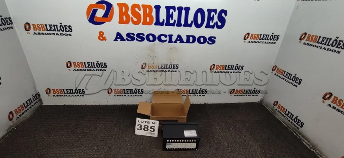 LOTE 385 - 01 - CONTROLADOR DIGITAL DE 4 RELÉS, 4-20MA (NO ESTADO, NÃO SABEMOS SE FUNCIONA. LEILÃO NÃO TEM GARANTIA E NEM DEVOLUÇÃO, SUJEITO A POSSÍVEIS AVARIAS VISÍVEIS/OCULTAS E/OU AUSÊNCIA DE COMPONENTES)