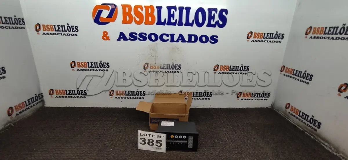 LOTE 385 - 01 - CONTROLADOR DIGITAL DE 4 RELÉS, 4-20MA (NO ESTADO, NÃO SABEMOS SE FUNCIONA. LEILÃO NÃO TEM GARANTIA E NEM DEVOLUÇÃO, SUJEITO A POSSÍVEIS AVARIAS VISÍVEIS/OCULTAS E/OU AUSÊNCIA DE COMPONENTES)