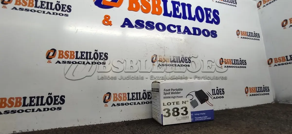LOTE 383 - 01 - MÁQUINA DE SOLDA A PONTO 8.4 VOLTS 8000 WATTS (NO ESTADO, NÃO SABEMOS SE FUNCIONA. LEILÃO NÃO TEM GARANTIA E NEM DEVOLUÇÃO, SUJEITO A POSSÍVEIS AVARIAS VISÍVEIS/OCULTAS E/OU AUSÊNCIA DE COMPONENTES)