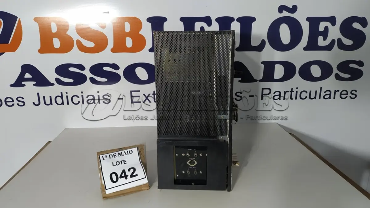 LOTE 042 - 01 TAPERECORDER TC-707 SD BIVOLTS. (NO ESTADO) ATENÇÃO! FAZER A VISITAÇÃO ANTES DE ARREMATAR, NÃO SABEMOS SE FUNCIONA. LEILÃO NÃO TEM GARANTIA E NEM DEVOLUÇÃO, SUJEITO A POSSÍVEIS AVARIAS VISÍVEIS/OCULTAS E/OU AUSÊNCIA DE COMPONENTES.