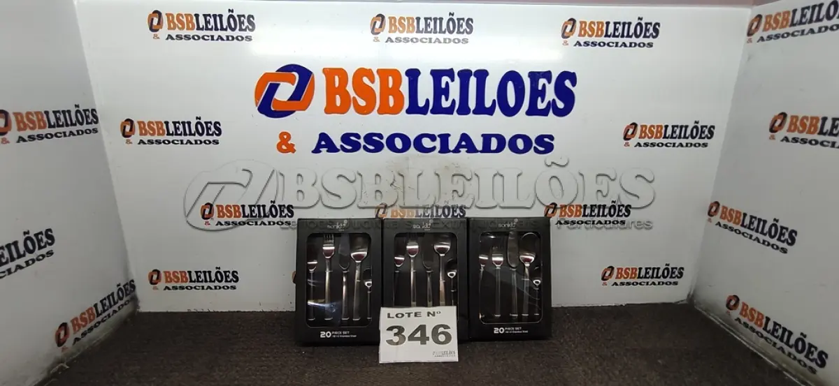 LOTE 346 - 03 - KITS JOGO TALHERES LINHA SANKIT 20 PEÇAS PRATA - PREMIUM (NO ESTADO, NÃO SABEMOS SE FUNCIONA. LEILÃO NÃO TEM GARANTIA E NEM DEVOLUÇÃO, SUJEITO A POSSÍVEIS AVARIAS VISÍVEIS/OCULTAS E/OU AUSÊNCIA DE COMPONENTES)