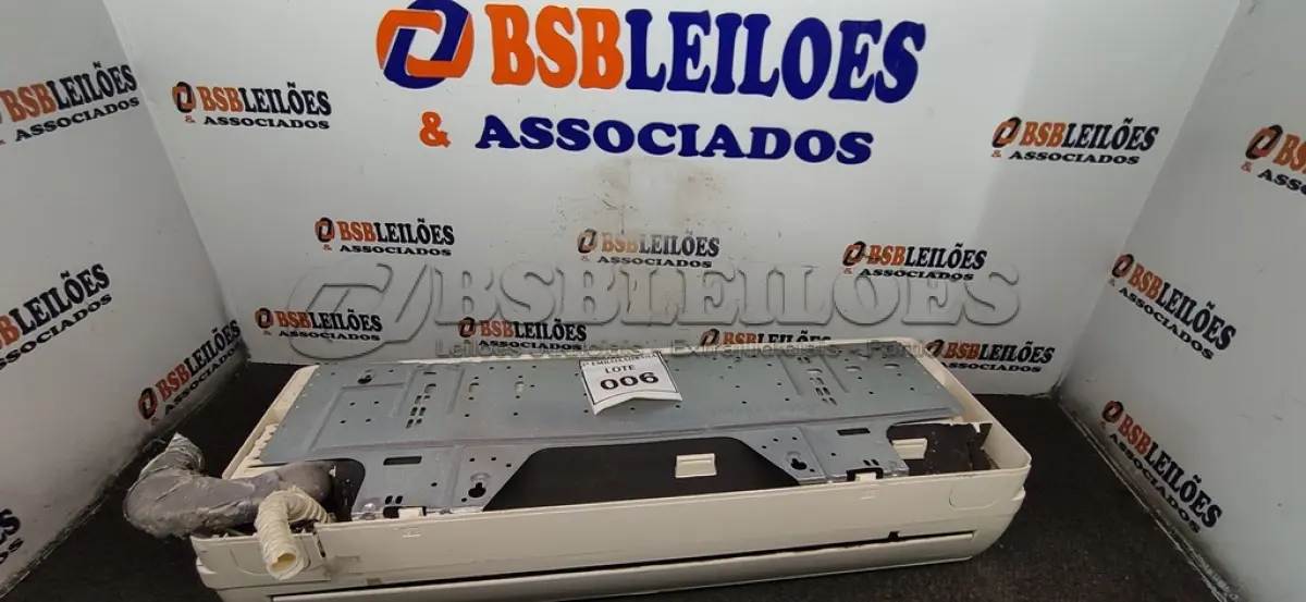 LOTE 006 - 01 EVAPORADORA TRANE. (NO ESTADO EM QUE SE ENCONTRA. SUJEITO A AVARIAS OCULTAS/VISÍVEIS.) AV9702Y