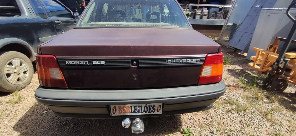 01 GM/MONZA GL A GASOLINA; NA COR VERMELHA; ANO 1994. (NO ESTADO)