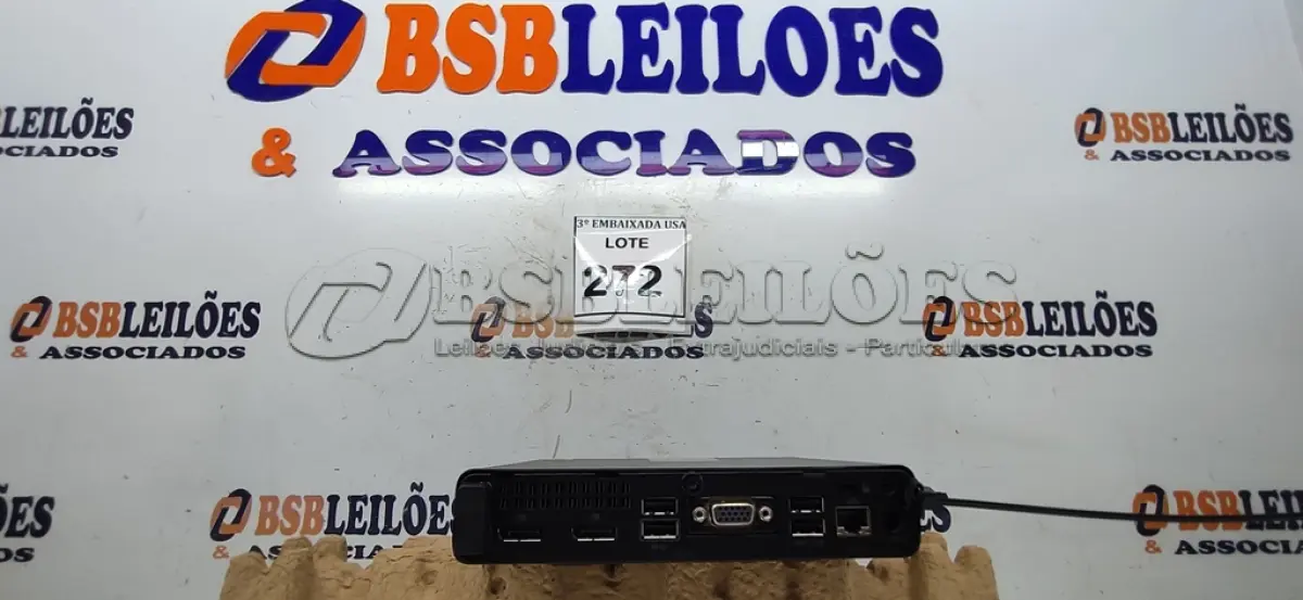 LOTE 272 - 01 CPU HP ELITE DESCK SEM FONTE.  (NO ESTADO EM QUE SE ENCONTRA. SUJEITO A AVARIAS OCULTAS/VISÍVEIS.) BD0558M