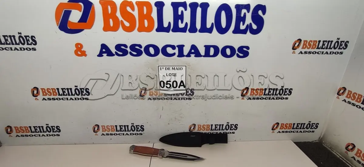 LOTE 050 - 01 PUNHAL IMPORTADA AÇO INOXIDÁVEL CABO EM MADEIRA   FULL TANG BAINHA DE NYLON TAMANHO TOTAL 28CM PESO 288G  (NOVO) (NO ESTADO) ATENÇÃO! FAZER A VISITAÇÃO ANTES DE ARREMATAR, NÃO SABEMOS SE FUNCIONA. LEILÃO NÃO TEM GARANTIA E NEM DEVOLUÇÃO, SUJEITO A POSSÍVEIS AVARIAS VISÍVEIS/OCULTAS E/OU AUSÊNCIA DE COMPONENTES.