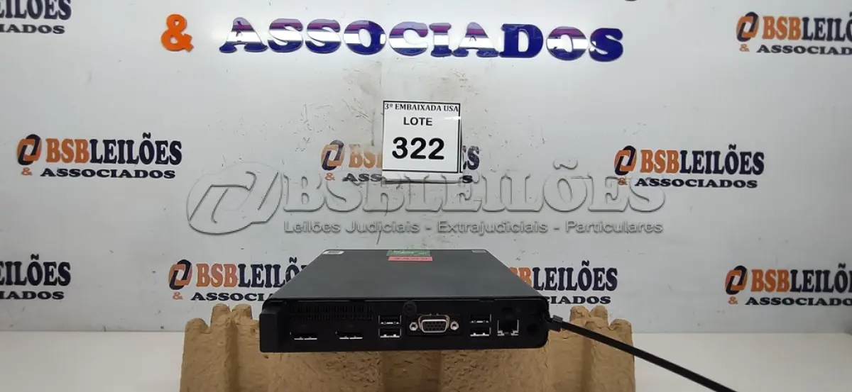 LOTE 322 - 01 CPU HP ELITE DESCK SEM FONTE (NO ESTADO EM QUE SE ENCONTRA. SUJEITO A AVARIAS OCULTAS/VISÍVEIS.) BD0559S