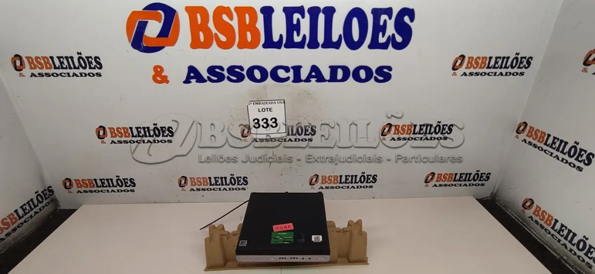 LOTE 333 - 01 CPU HP ELITE DESCK SEM FONTE.  (NO ESTADO EM QUE SE ENCONTRA. SUJEITO A AVARIAS OCULTAS/VISÍVEIS.) BD0549V