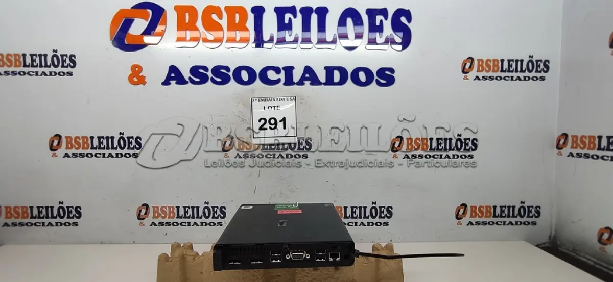 LOTE 291 - 01 CPU HP ELITE DESCK SEM FONTE.  (NO ESTADO EM QUE SE ENCONTRA. SUJEITO A AVARIAS OCULTAS/VISÍVEIS.) BD0547W