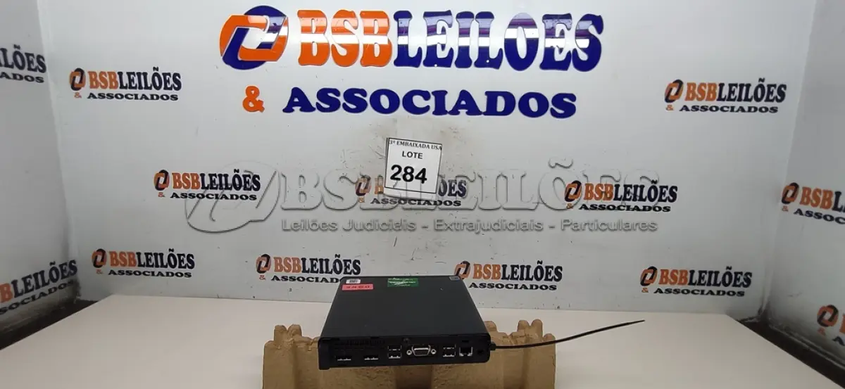 LOTE 284 - 01 CPU HP ELITE DESCK SEM FONTE.  (NO ESTADO EM QUE SE ENCONTRA. SUJEITO A AVARIAS OCULTAS/VISÍVEIS.) BD1048V
