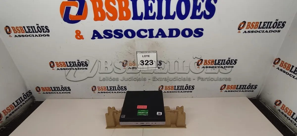 LOTE 323 - 01 CPU HP ELITE DESCK SEM FONTE.  (NO ESTADO EM QUE SE ENCONTRA. SUJEITO A AVARIAS OCULTAS/VISÍVEIS.) BD0546S