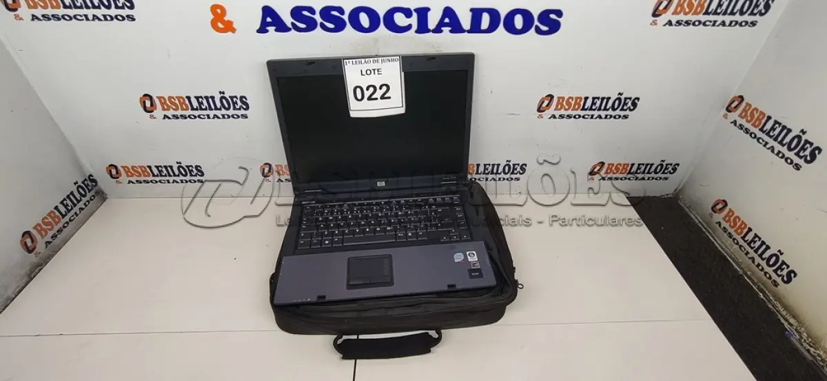 LOTE 022 - 01 NOTEBOOK COMPAQ 6710B MARCA HP SEM FONTE COM CASE. (NO ESTADO) ATENÇÃO! FAZER A VISITAÇÃO ANTES DE ARREMATAR, NÃO SABEMOS SE FUNCIONA, LEILÃO NÃO TEM GARANTIA E NEM DEVOLUÇÃO, SUJEITO A POSSÍVEIS AVARIAS VISÍVEIS/OCULTAS E/OU AUSÊNCIA DE COMPONENTES.