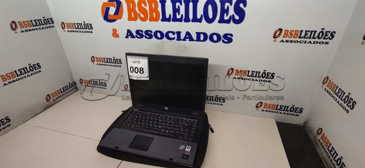 LOTE 008 - 01 NOTEBOOK COMPAQ 6710B MARCA HP SEM FONTE COM CASE. (NO ESTADO) ATENÇÃO! FAZER A VISITAÇÃO ANTES DE ARREMATAR, NÃO SABEMOS SE FUNCIONA, LEILÃO NÃO TEM GARANTIA E NEM DEVOLUÇÃO, SUJEITO A POSSÍVEIS AVARIAS VISÍVEIS/OCULTAS E/OU AUSÊNCIA DE COMPONENTES.
