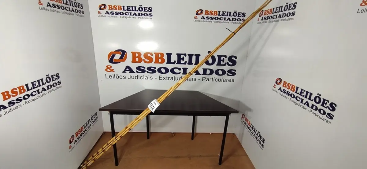 05 VARAS DE BAMBU. (NO ESTADO) ATENÇÃO! FAZER A VISITAÇÃO ANTES DE ARREMATAR, NÃO SABEMOS SE FUNCIONA, LEILÃO NÃO TEM GARANTIA E NEM DEVOLUÇÃO, SUJEITO A POSSÍVEIS AVARIAS VISÍVEIS/OCULTAS E/OU AUSÊNCIA DE COMPONENTES.
