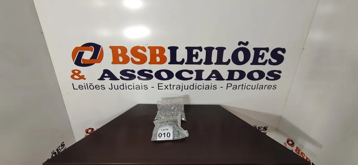 01 LOTE COM PARAFUSOS DIVERSOS. (NO ESTADO) ATENÇÃO! FAZER A VISITAÇÃO ANTES DE ARREMATAR, NÃO SABEMOS SE FUNCIONA, LEILÃO NÃO TEM GARANTIA E NEM DEVOLUÇÃO, SUJEITO A POSSÍVEIS AVARIAS VISÍVEIS/OCULTAS E/OU AUSÊNCIA DE COMPONENTES.
