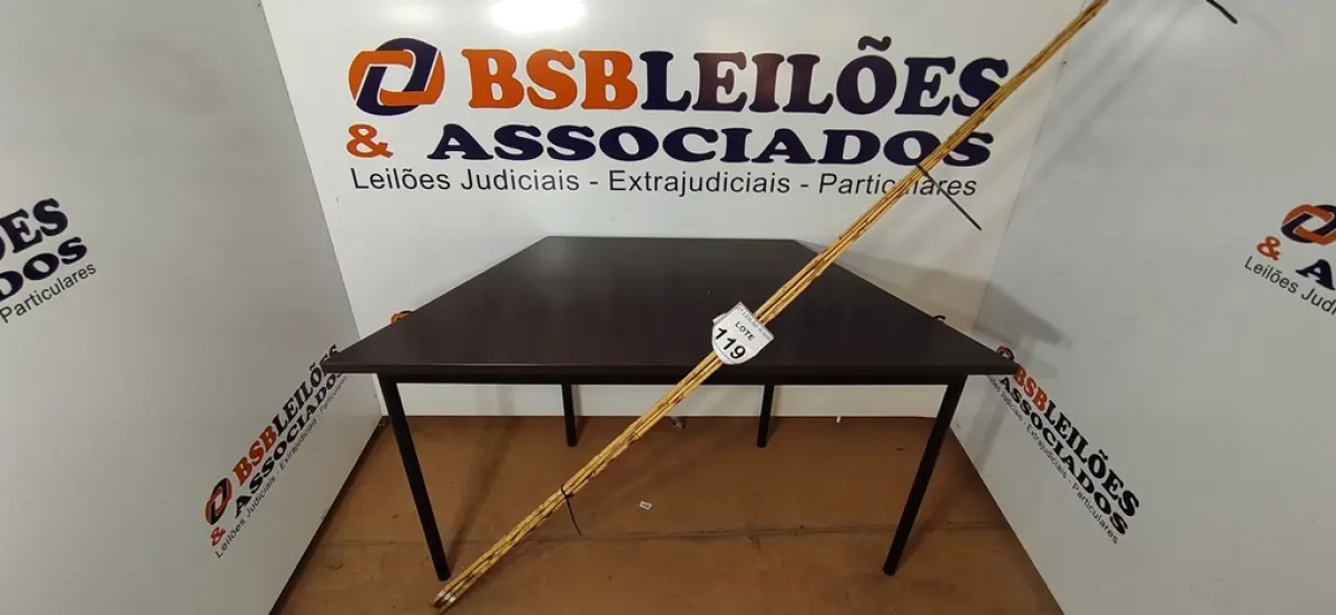 05 VARAS DE BAMBU. (NO ESTADO) ATENÇÃO! FAZER A VISITAÇÃO ANTES DE ARREMATAR, NÃO SABEMOS SE FUNCIONA, LEILÃO NÃO TEM GARANTIA E NEM DEVOLUÇÃO, SUJEITO A POSSÍVEIS AVARIAS VISÍVEIS/OCULTAS E/OU AUSÊNCIA DE COMPONENTES.