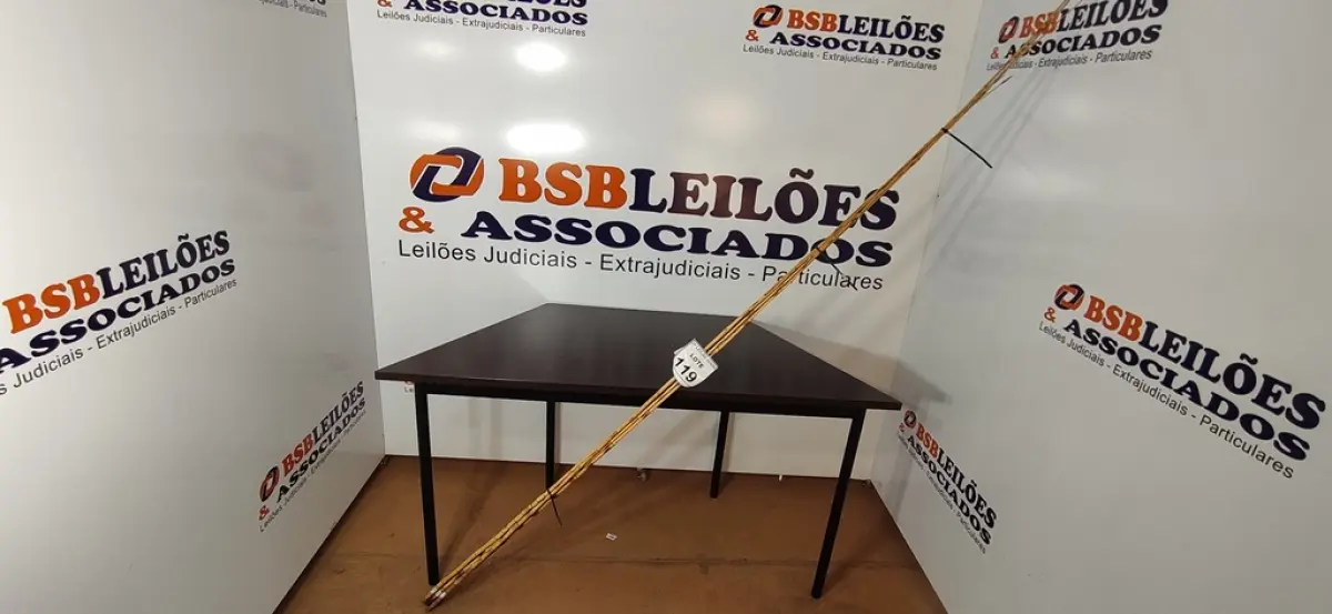 05 VARAS DE BAMBU. (NO ESTADO) ATENÇÃO! FAZER A VISITAÇÃO ANTES DE ARREMATAR, NÃO SABEMOS SE FUNCIONA, LEILÃO NÃO TEM GARANTIA E NEM DEVOLUÇÃO, SUJEITO A POSSÍVEIS AVARIAS VISÍVEIS/OCULTAS E/OU AUSÊNCIA DE COMPONENTES.