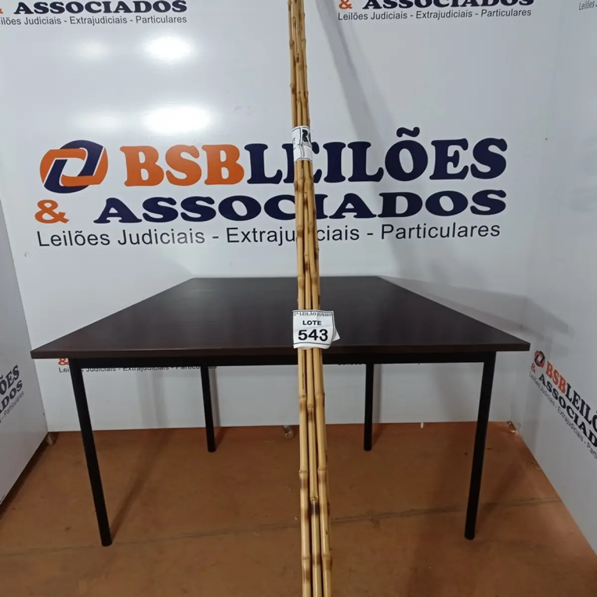 07 VARAS DE BAMBU. (NO ESTADO) ATENÇÃO! FAZER A VISITAÇÃO ANTES DE ARREMATAR, NÃO SABEMOS SE FUNCIONA, LEILÃO NÃO TEM GARANTIA E NEM DEVOLUÇÃO, SUJEITO A POSSÍVEIS AVARIAS VISÍVEIS/OCULTAS E/OU AUSÊNCIA DE COMPONENTES.