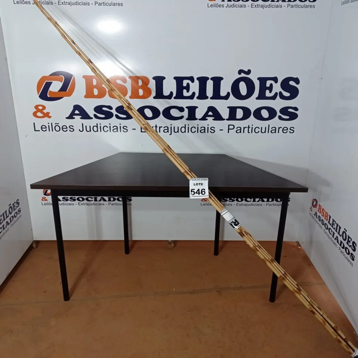 05 VARAS DE BAMBU. (NO ESTADO) ATENÇÃO! FAZER A VISITAÇÃO ANTES DE ARREMATAR, NÃO SABEMOS SE FUNCIONA, LEILÃO NÃO TEM GARANTIA E NEM DEVOLUÇÃO, SUJEITO A POSSÍVEIS AVARIAS VISÍVEIS/OCULTAS E/OU AUSÊNCIA DE COMPONENTES.
