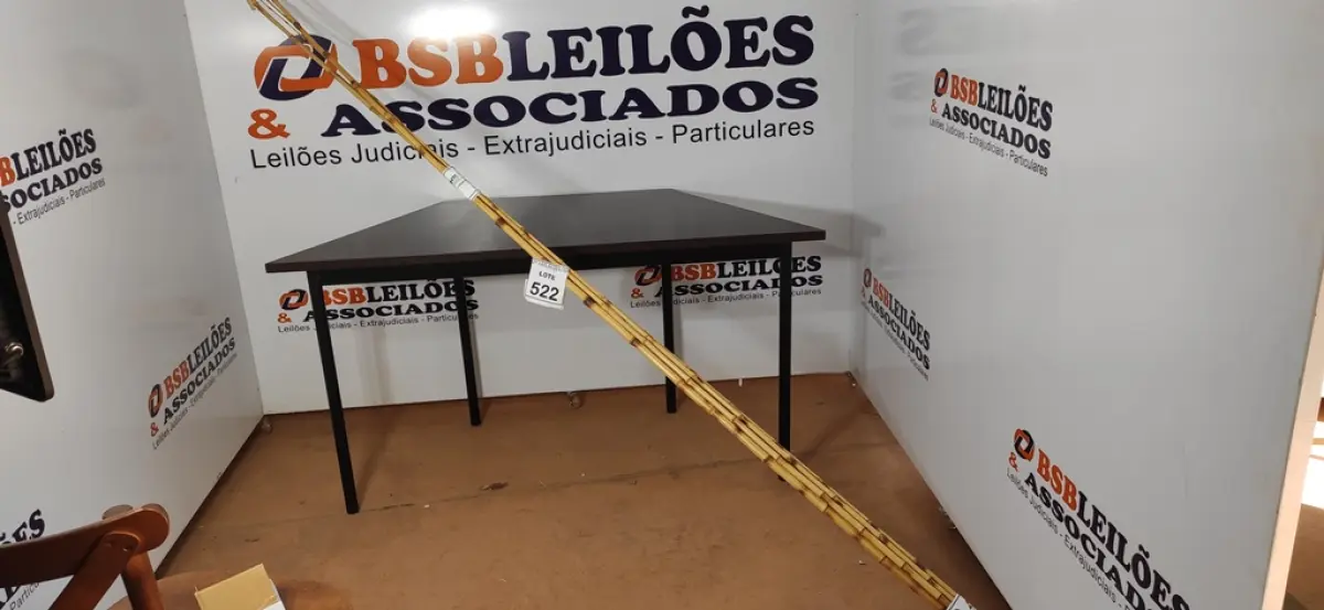 05 VARAS DE BAMBU. (NO ESTADO) ATENÇÃO! FAZER A VISITAÇÃO ANTES DE ARREMATAR, NÃO SABEMOS SE FUNCIONA, LEILÃO NÃO TEM GARANTIA E NEM DEVOLUÇÃO, SUJEITO A POSSÍVEIS AVARIAS VISÍVEIS/OCULTAS E/OU AUSÊNCIA DE COMPONENTES.