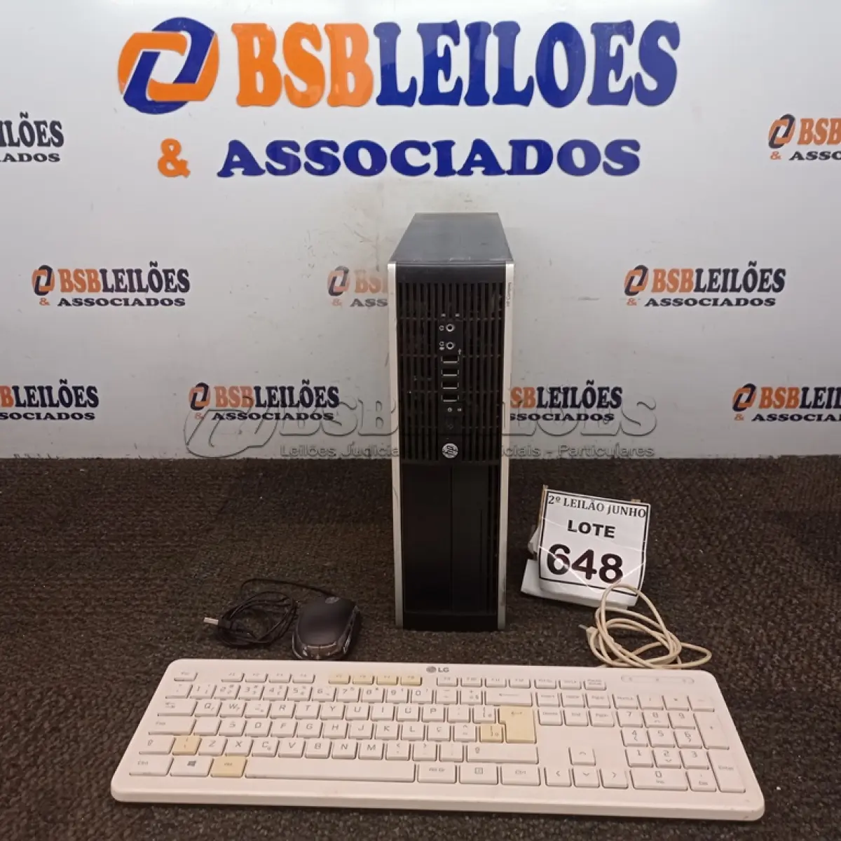 LOTE 648 - 01 CPU I5 COM MOUSE E TECLADO.  (NO ESTADO) ATENÇÃO! FAZER A VISITAÇÃO ANTES DE ARREMATAR, NÃO SABEMOS SE FUNCIONA, LEILÃO NÃO TEM GARANTIA E NEM DEVOLUÇÃO, SUJEITO A POSSÍVEIS AVARIAS VISÍVEIS/OCULTAS E/OU AUSÊNCIA DE COMPONENTES.
