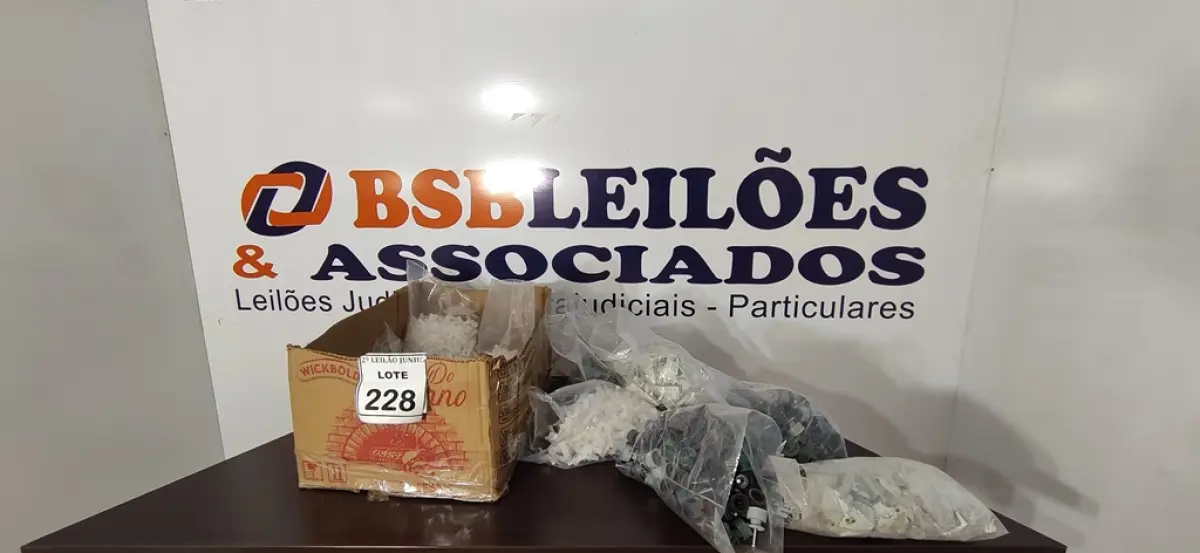 01 LOTE COM GRANDE QUANTIDADE DE BUCHAS DE FIXAÇÃO E ISOLADORES TIPO ROLDANA. (NO ESTADO) ATENÇÃO! FAZER A VISITAÇÃO ANTES DE ARREMATAR, NÃO SABEMOS SE FUNCIONA, LEILÃO NÃO TEM GARANTIA E NEM DEVOLUÇÃO, SUJEITO A POSSÍVEIS AVARIAS VISÍVEIS/OCULTAS E/OU AUSÊNCIA DE COMPONENTES.