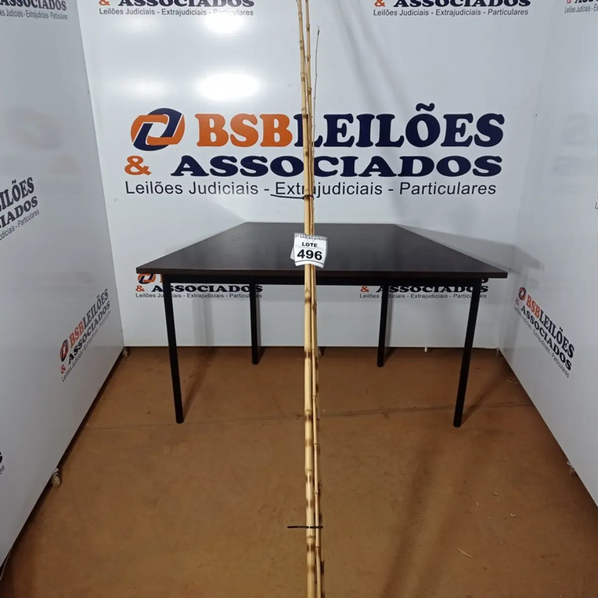 05 VARAS DE BAMBU. (NO ESTADO) ATENÇÃO! FAZER A VISITAÇÃO ANTES DE ARREMATAR, NÃO SABEMOS SE FUNCIONA, LEILÃO NÃO TEM GARANTIA E NEM DEVOLUÇÃO, SUJEITO A POSSÍVEIS AVARIAS VISÍVEIS/OCULTAS E/OU AUSÊNCIA DE COMPONENTES.