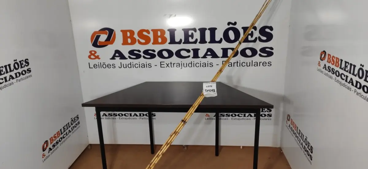 05 VARAS DE BAMBU. (NO ESTADO) ATENÇÃO! FAZER A VISITAÇÃO ANTES DE ARREMATAR, NÃO SABEMOS SE FUNCIONA, LEILÃO NÃO TEM GARANTIA E NEM DEVOLUÇÃO, SUJEITO A POSSÍVEIS AVARIAS VISÍVEIS/OCULTAS E/OU AUSÊNCIA DE COMPONENTES.